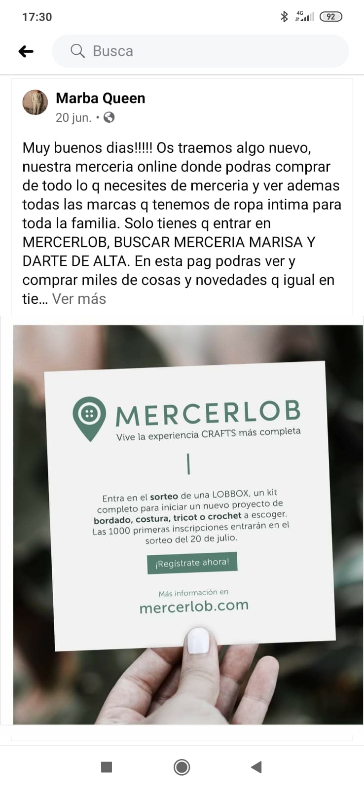 Merceria Lenceria Marisa