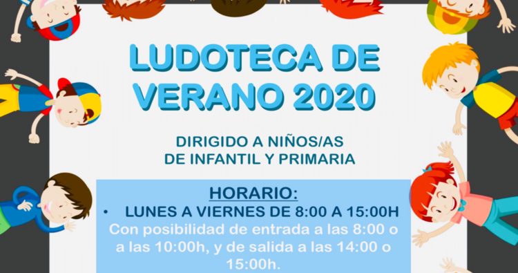 El Ayuntamiento prepara la apertura de la ludoteca de verano 