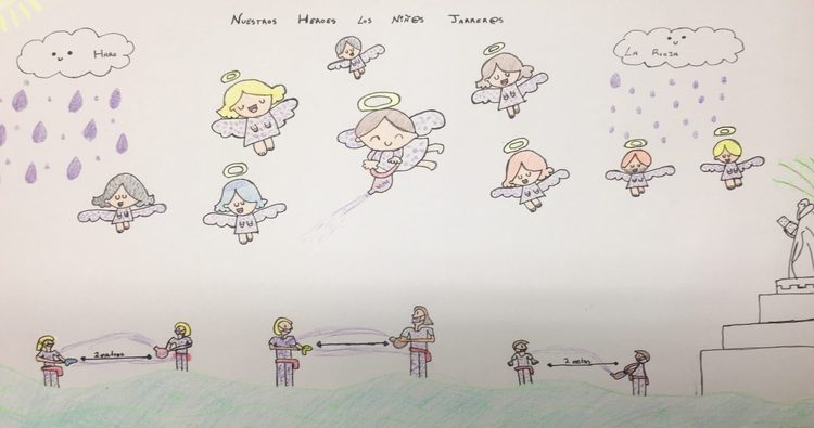 “Batalla desde el cielo” es el Cartel Infantil de las fiestas de junio 2020
