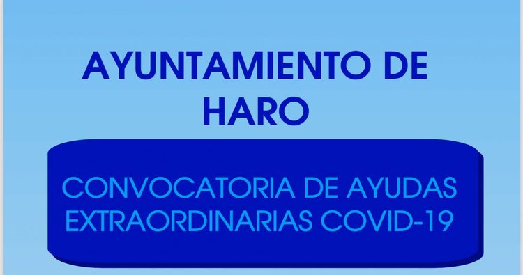 Vía libre a la inversión más importante del Ayuntamiento Haro en 2020, la Bolsa de Ayudas 