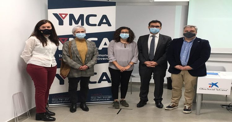 El Ayuntamiento, YMCA y Fundación la Caixa inauguran “Incorpora” en Haro