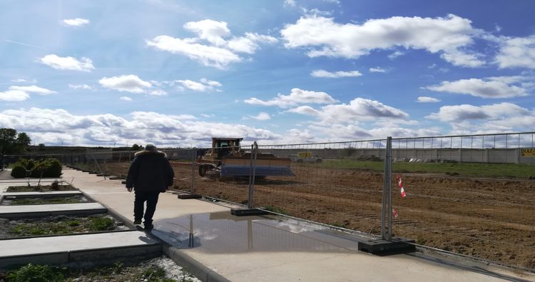 Comienzan los trabajos de urbanización y ampliación del cementerio de Haro