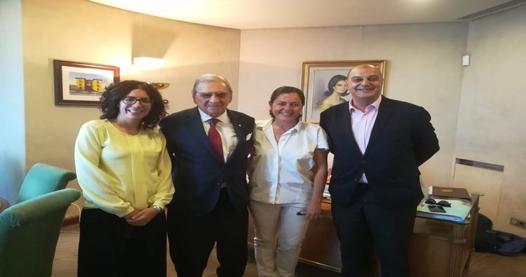 El Ayuntamiento de Haro da cuenta a Antonio Briones del estado de los trabajos del María D