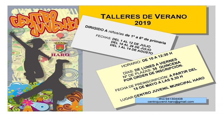 Abierto el plazo de inscripción para la ludoteca y los talleres de verano
